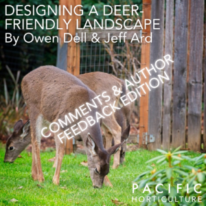 Designing a Deer-Friendly Landscape: Reader’s Feedback Edition