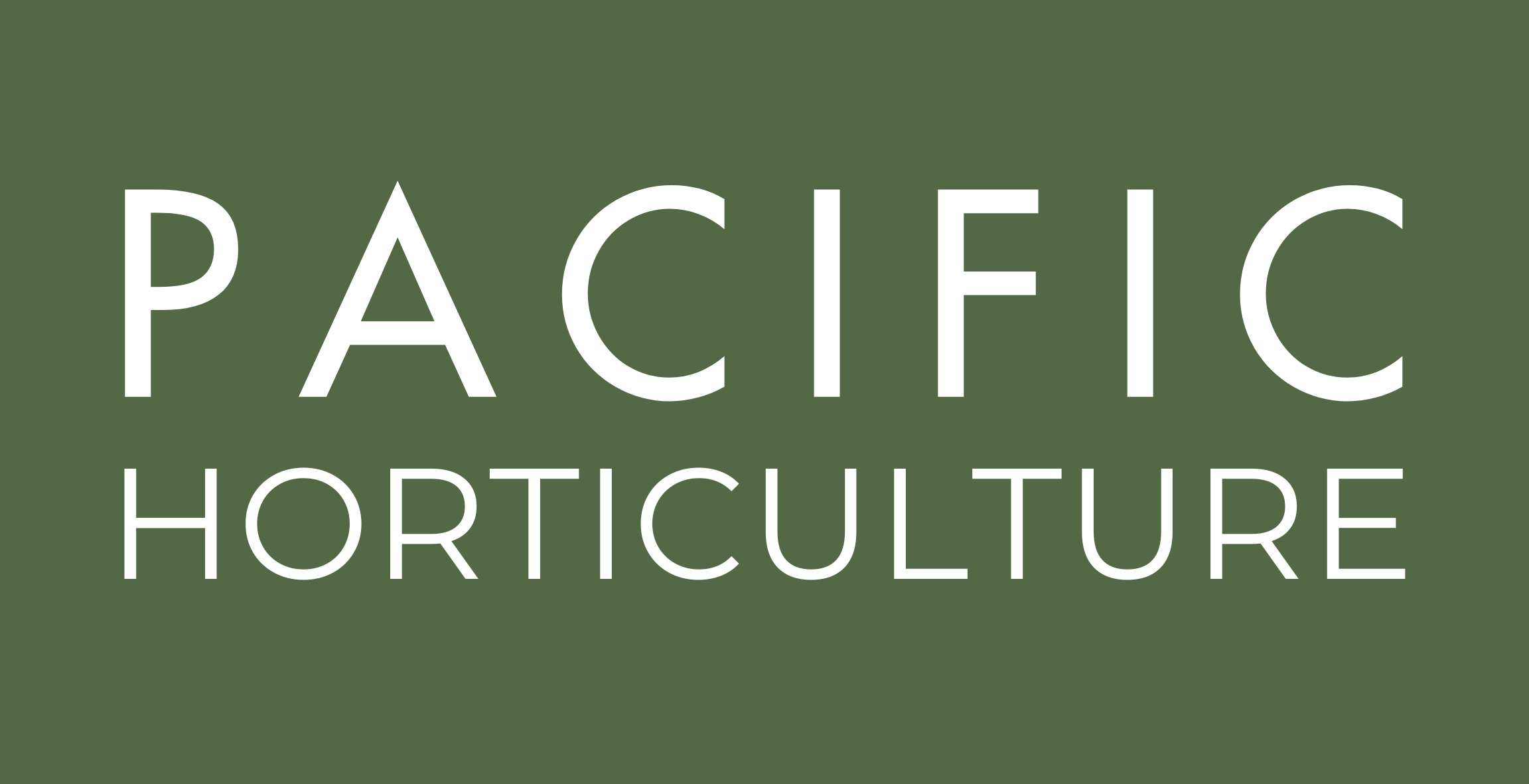 Pacific Horticulture logo